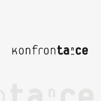Logotyp tanečního festivalu Konfrontace